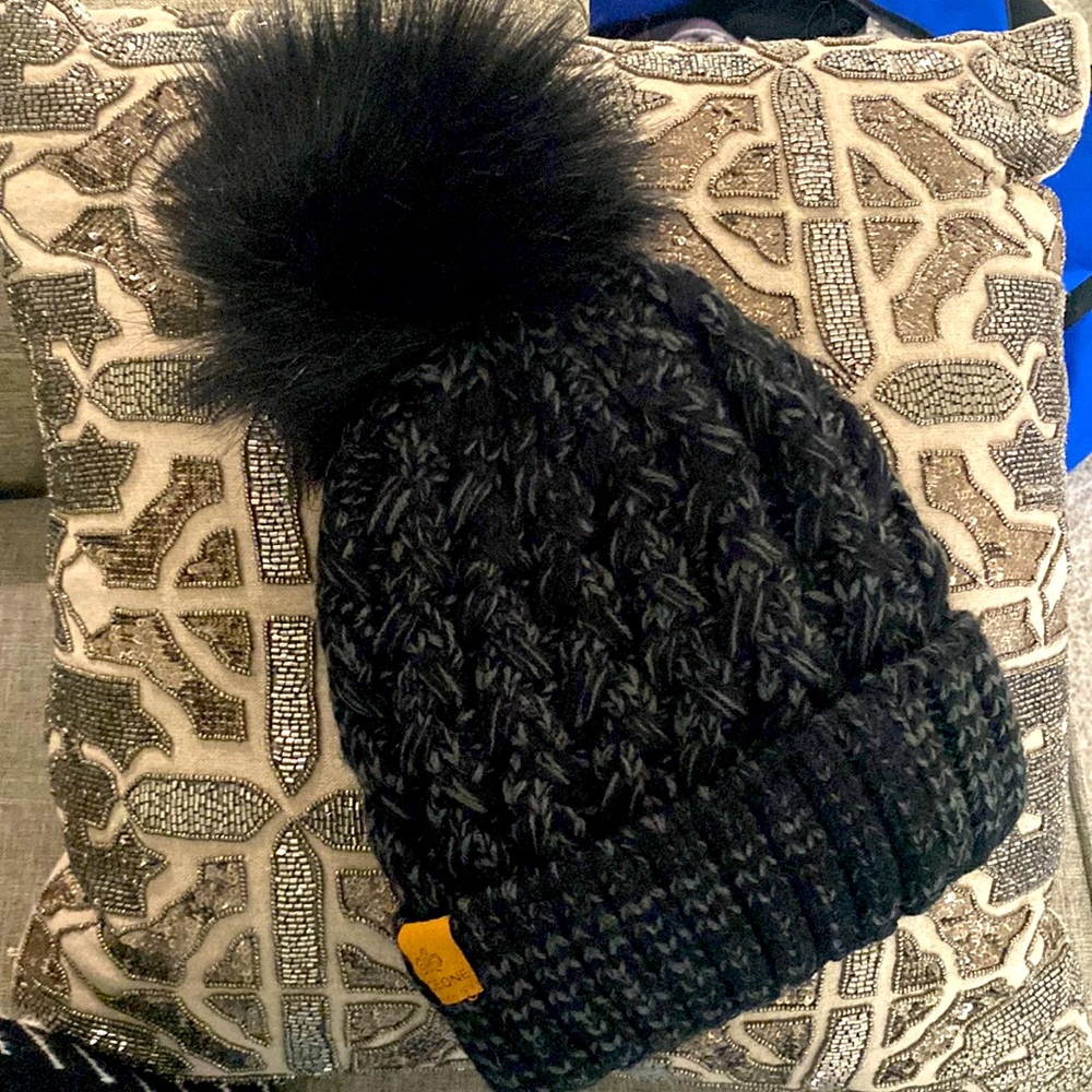 NWOT beanie with Pom Pom